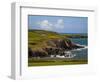 Dunabrattin Head, the Copper Coast, County Waterford, Ireland-null-Framed Photographic Print