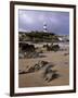 Dunagree Point Lighthouse, Inishoven Peninsula, County Donegal, Ulster, Republic of Ireland, Europe-Patrick Dieudonne-Framed Photographic Print