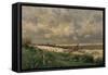 Dunas de Villerville, 1877-1884-Carlos de Haes-Framed Stretched Canvas