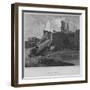 'Dunbar Castle, Haddingtonshire', 1814-John Greig-Framed Giclee Print