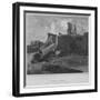 'Dunbar Castle, Haddingtonshire', 1814-John Greig-Framed Giclee Print