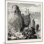 Dunbar Castle-null-Mounted Giclee Print