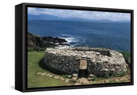 Dunbeg Promontory Fort, Dingle Peninsula, County Kerry, Ireland.-null-Framed Stretched Canvas