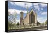Dunblane Cathedral from the East, Dunblane, Stirling, Scotland, United Kingdom-Nick Servian-Framed Stretched Canvas