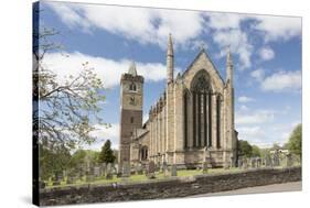 Dunblane Cathedral from the East, Dunblane, Stirling, Scotland, United Kingdom-Nick Servian-Stretched Canvas