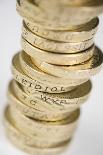 A Pile of Pound Coins on a Table-Duncan Andison-Photographic Print