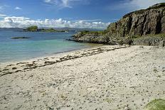 Beach Opposite Islet of Eilean a Ghaill-Duncan-Stretched Canvas