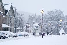 Heavy Snowfall, Braemar, Scotland-Duncan Shaw-Photographic Print