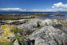 West Coast of the Scottish Highlands with the Small Isles of Rhum and Eigg on the Horizon-Duncan-Framed Photographic Print