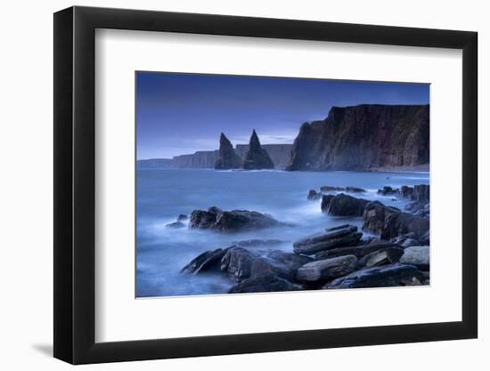 Duncansby Head and Sea Stacks at dawn, Caithness-Alan Novelli-Framed Photographic Print