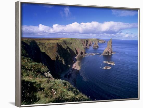 Duncansby Head Sea Stacks, North-East Tip of Scotland, Caithness, Highland Region, Scotland, UK-Patrick Dieudonne-Framed Photographic Print