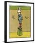 Dunce at School-John Hassall-Framed Art Print