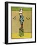 Dunce at School-John Hassall-Framed Art Print