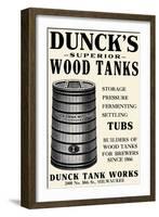 Dunck Tank Works-null-Framed Art Print
