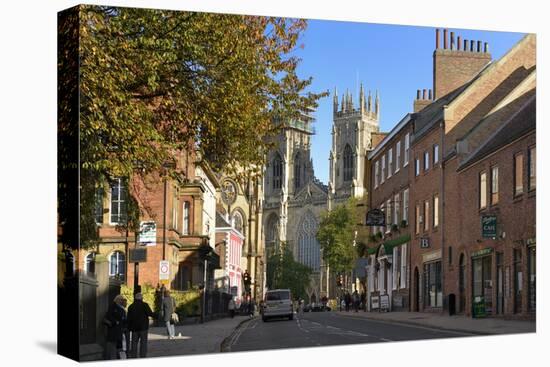 Duncombe Place, York, Yorkshire, England, United Kingdom, Europe-Peter Richardson-Stretched Canvas