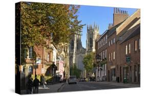 Duncombe Place, York, Yorkshire, England, United Kingdom, Europe-Peter Richardson-Stretched Canvas