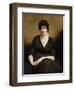 Dundas of Dundas Seated, Three-Quarter Length Wearing a Charcoal Dress-Sir Henry Raeburn-Framed Giclee Print