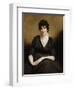 Dundas of Dundas Seated, Three-Quarter Length Wearing a Charcoal Dress-Sir Henry Raeburn-Framed Giclee Print