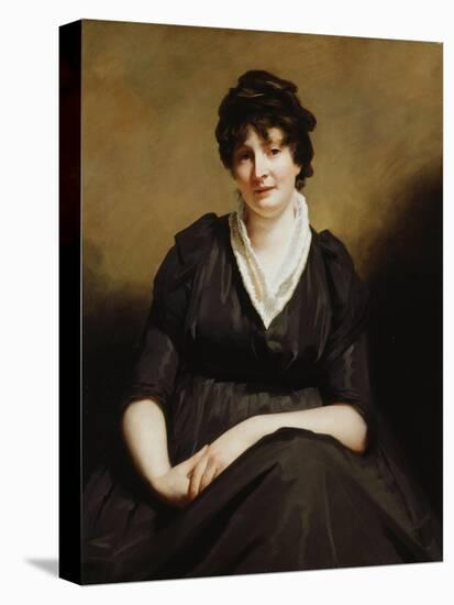 Dundas of Dundas Seated, Three-Quarter Length Wearing a Charcoal Dress-Sir Henry Raeburn-Stretched Canvas