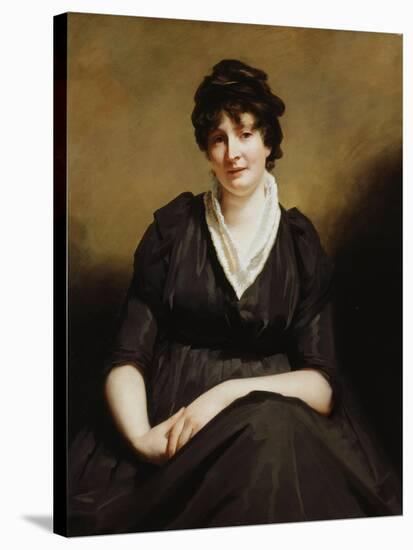 Dundas of Dundas Seated, Three-Quarter Length Wearing a Charcoal Dress-Sir Henry Raeburn-Stretched Canvas