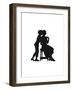 Dunderpate and His Mother at Home-Mary Baker-Framed Giclee Print