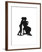 Dunderpate and His Mother at Home-Mary Baker-Framed Giclee Print