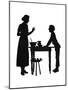 Dunderpate and His Mother with the Baking-Mary Baker-Mounted Art Print