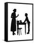 Dunderpate and His Mother with the Baking-Mary Baker-Framed Stretched Canvas