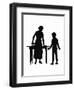 Dunderpate and His Mother with the Ironing-Mary Baker-Framed Art Print