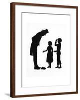 Dunderpate and Susan with the Squire-Mary Baker-Framed Giclee Print