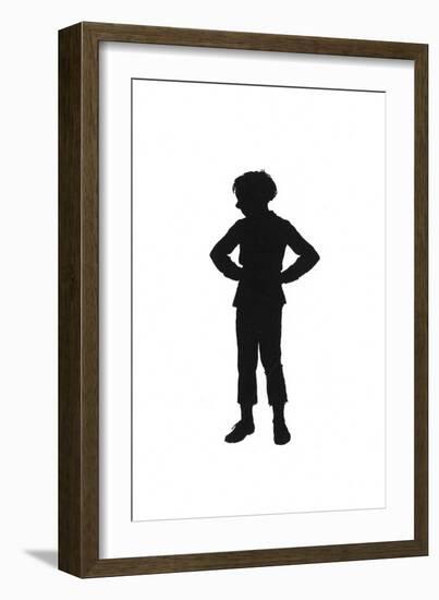 Dunderpate Deciding What to Do Next-Mary Baker-Framed Art Print