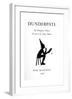 Dunderpate in His Dunce's Cap-null-Framed Giclee Print