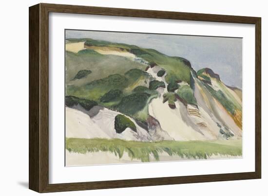 Dune at Truro, 1930-Edward Hopper-Framed Premium Giclee Print