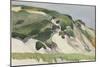 Dune at Truro, 1930-Edward Hopper-Mounted Giclee Print