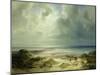 Dune by Hegoland, Tranquil Sea-Carl Morgenstern-Mounted Giclee Print