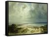 Dune by Hegoland, Tranquil Sea-Carl Morgenstern-Framed Stretched Canvas