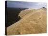 Dune De Pilat, Gironde, Aquitaine, France-David Hughes-Stretched Canvas