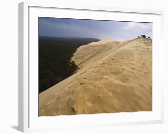 Dune De Pilat, Gironde, Aquitaine, France-David Hughes-Framed Photographic Print