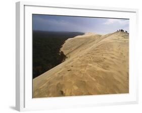 Dune De Pilat, Gironde, Aquitaine, France-David Hughes-Framed Photographic Print