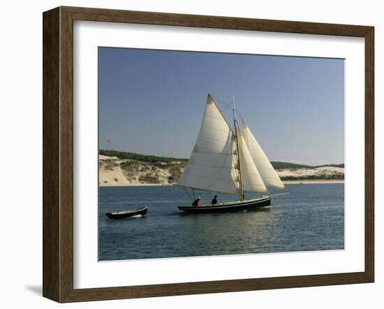 Dune Du Pyla, Bay of Arcachon, Gironde, Aquitaine, France-Groenendijk Peter-Framed Photographic Print