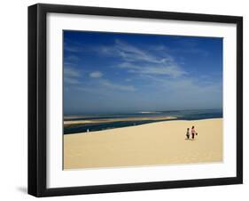 Dune Du Pyla, the Largest Dune in Europe, Bay of Arcachon, Gironde, Aquitaine, France-Groenendijk Peter-Framed Photographic Print