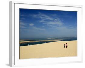 Dune Du Pyla, the Largest Dune in Europe, Bay of Arcachon, Gironde, Aquitaine, France-Groenendijk Peter-Framed Photographic Print