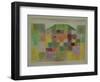 Dune Landscape, 1923-Paul Klee-Framed Giclee Print