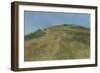 Dune Landscape Off a Steep Coast-Edgar Degas-Framed Giclee Print