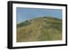 Dune Landscape Off a Steep Coast-Edgar Degas-Framed Giclee Print