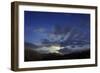 Dune Landscape with Full Moon, Night, Island Fehmarn, Schleswig-Holstein, Germany-Axel Schmies-Framed Photographic Print