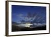 Dune Landscape with Full Moon, Night, Island Fehmarn, Schleswig-Holstein, Germany-Axel Schmies-Framed Photographic Print