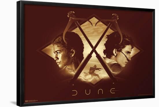 Dune: Part 2 - Chani and Paul-Trends International-Framed Poster