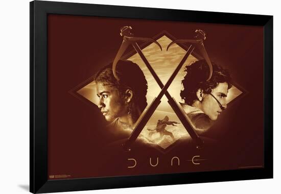 Dune: Part 2 - Chani and Paul-Trends International-Framed Poster