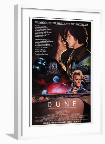 DUNE-null-Framed Art Print